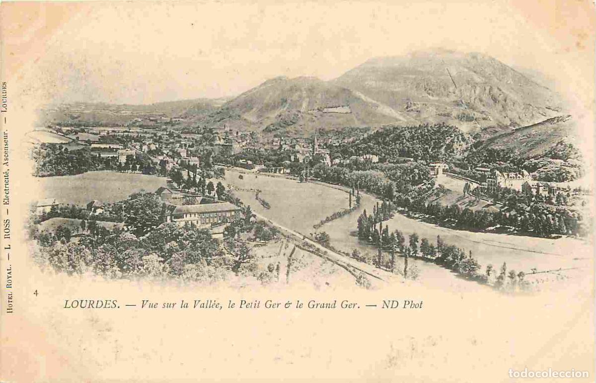 Cartes Postales: France - 65 - Lourdes - Vue sur la Vall&eacute;e - le Petit Ger et le Grand Ger - Pr&eacute;curseur - CPA - Voir S