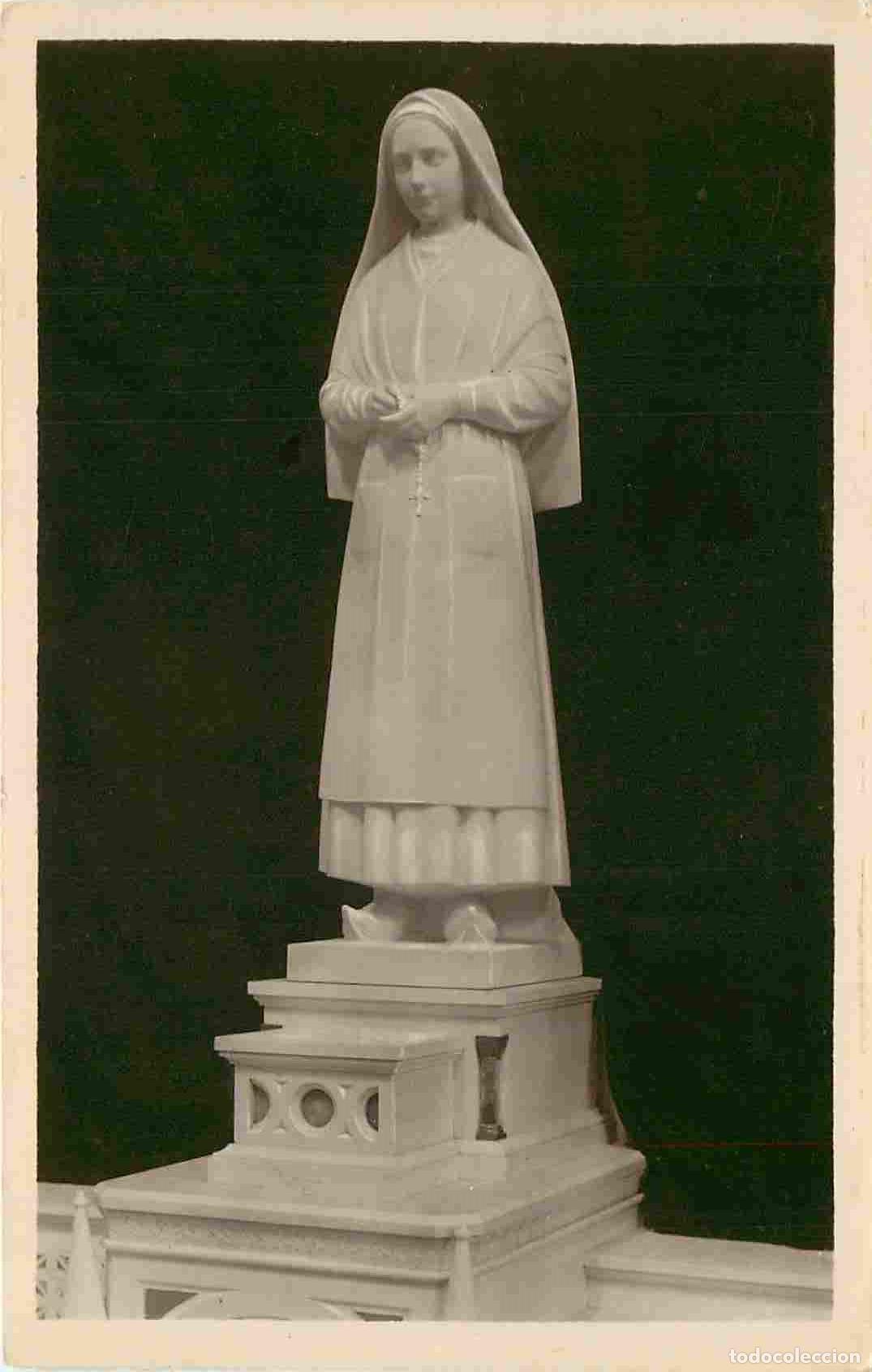 Cartes Postales: France - 65 - Lourdes - Eglise Paroissiale - Statue de Sainte Bernadette - Art Religieux - CPA - Voi
