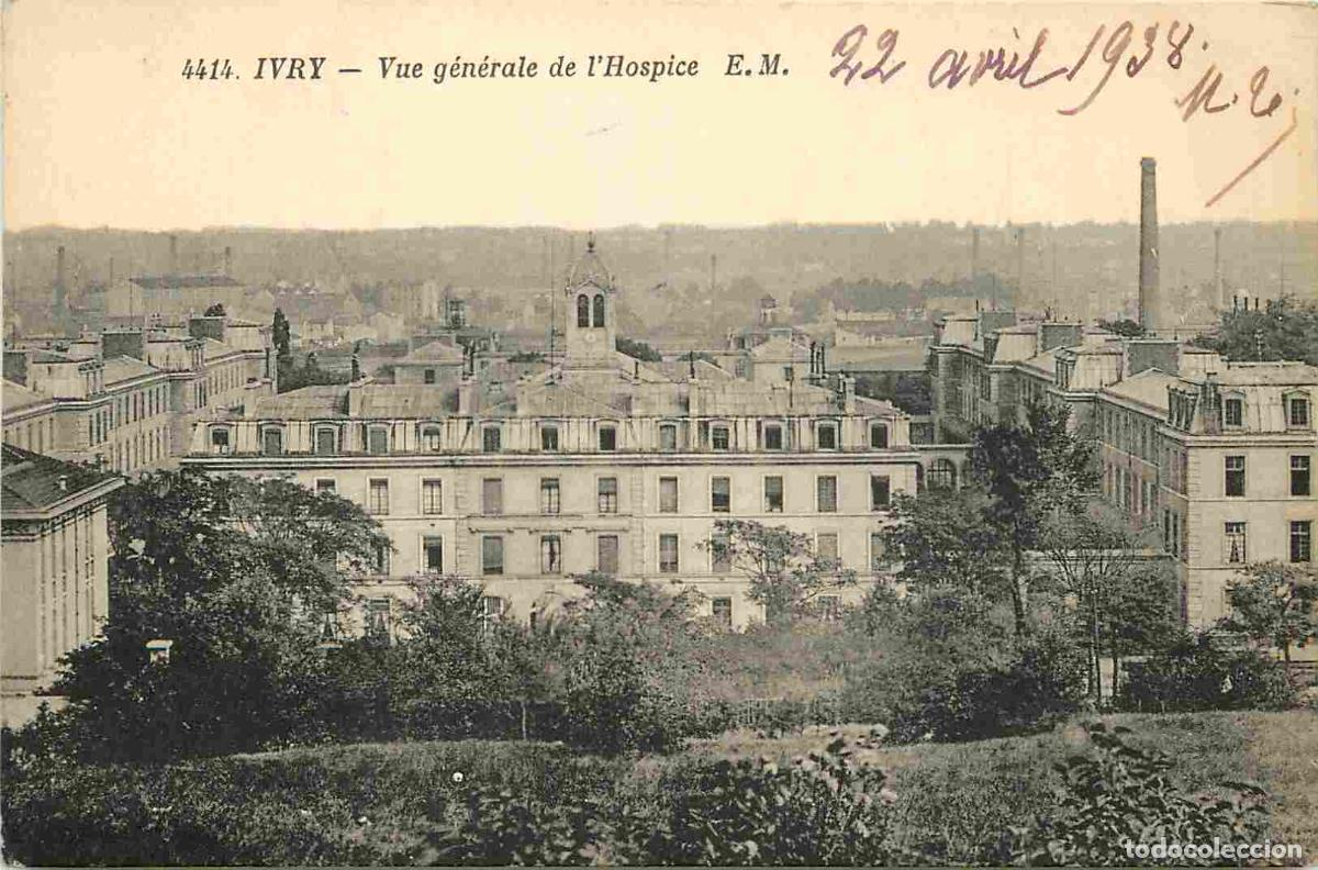 Cartes Postales: France - 94 - Ivry sur Seine - Vue g&eacute;n&eacute;rale de l'Hospice - CPA - Voyag&eacute;e en 1938 - Voir Scans Recto-