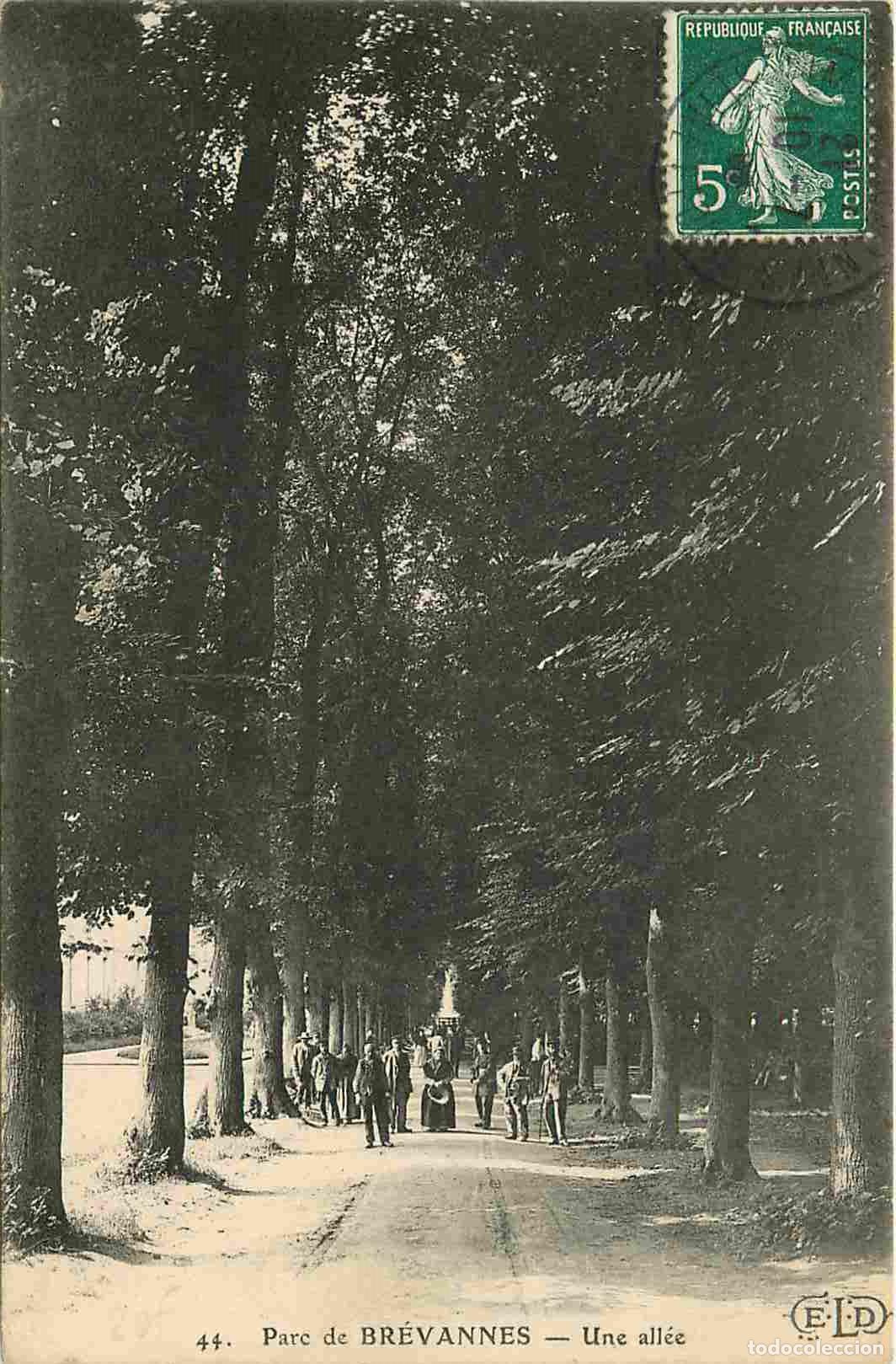 Cartes Postales: France - 94 - Limeil Brevannes - Parc de Br&eacute;vannes - Une all&eacute;e - Anim&eacute;e - CPA - Voir Scans Recto-Ver