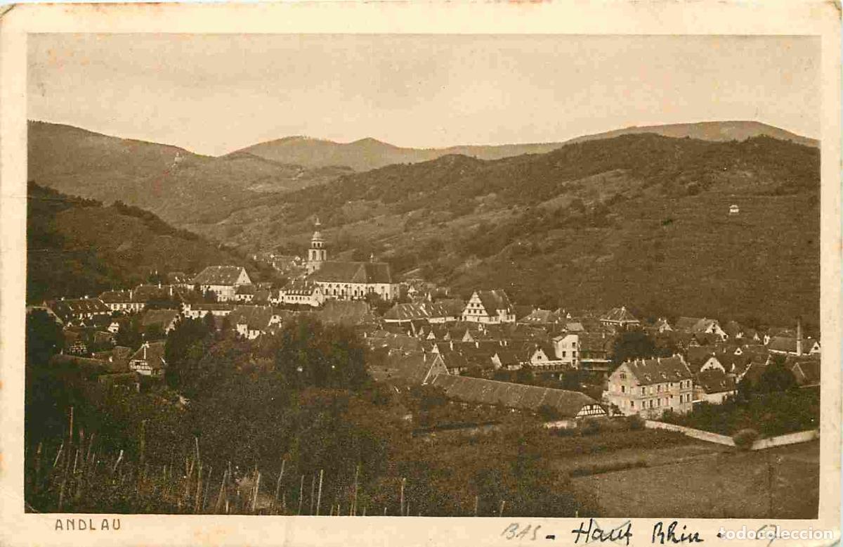 Cartes Postales: France - 67 - Andlau - Vue G&eacute;n&eacute;rale - Correspondance - CPA - Oblit&eacute;ration ronde de 1923 - Voir Scans