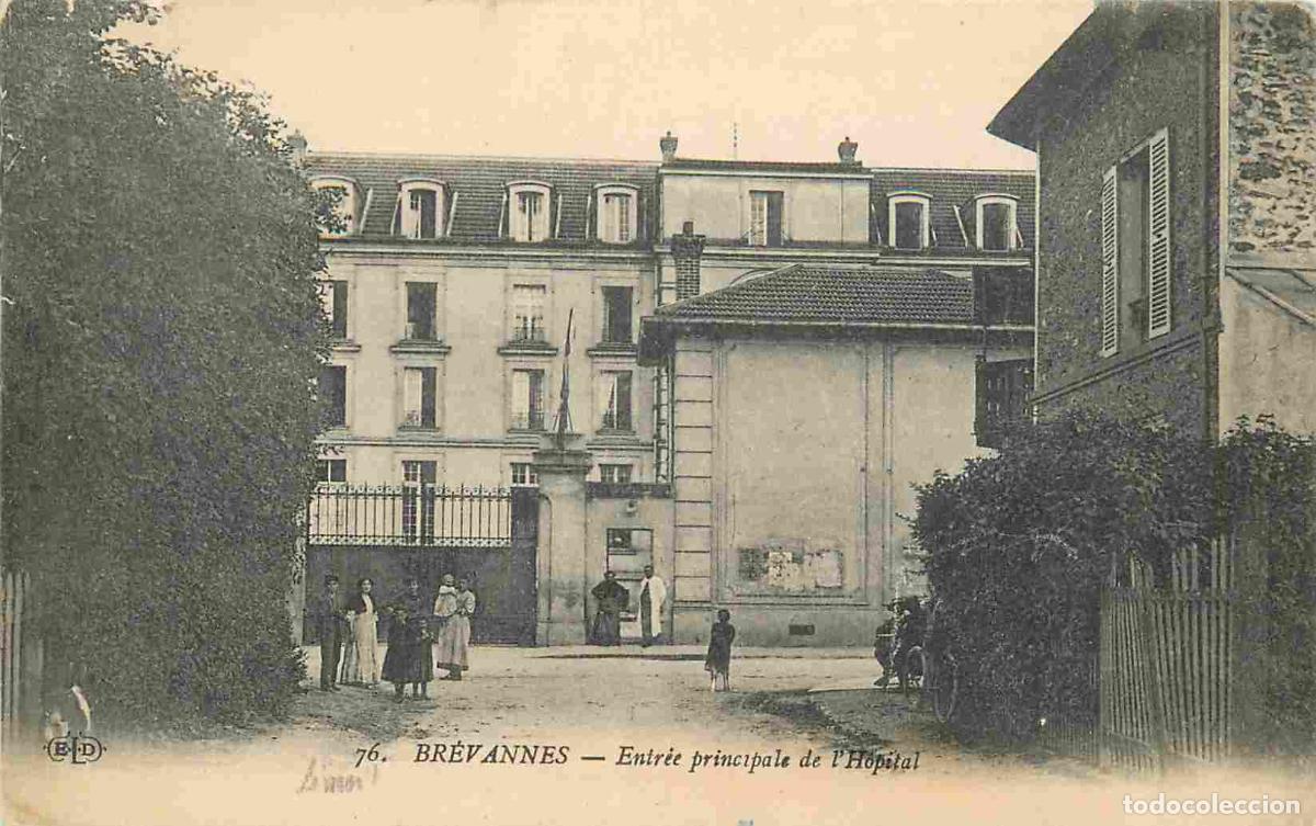 Cartes Postales: France - 94 - Limeil Brevannes - Br&eacute;vannes - Entr&eacute;e principale de l'Hopital - Anim&eacute;e - Correspondanc