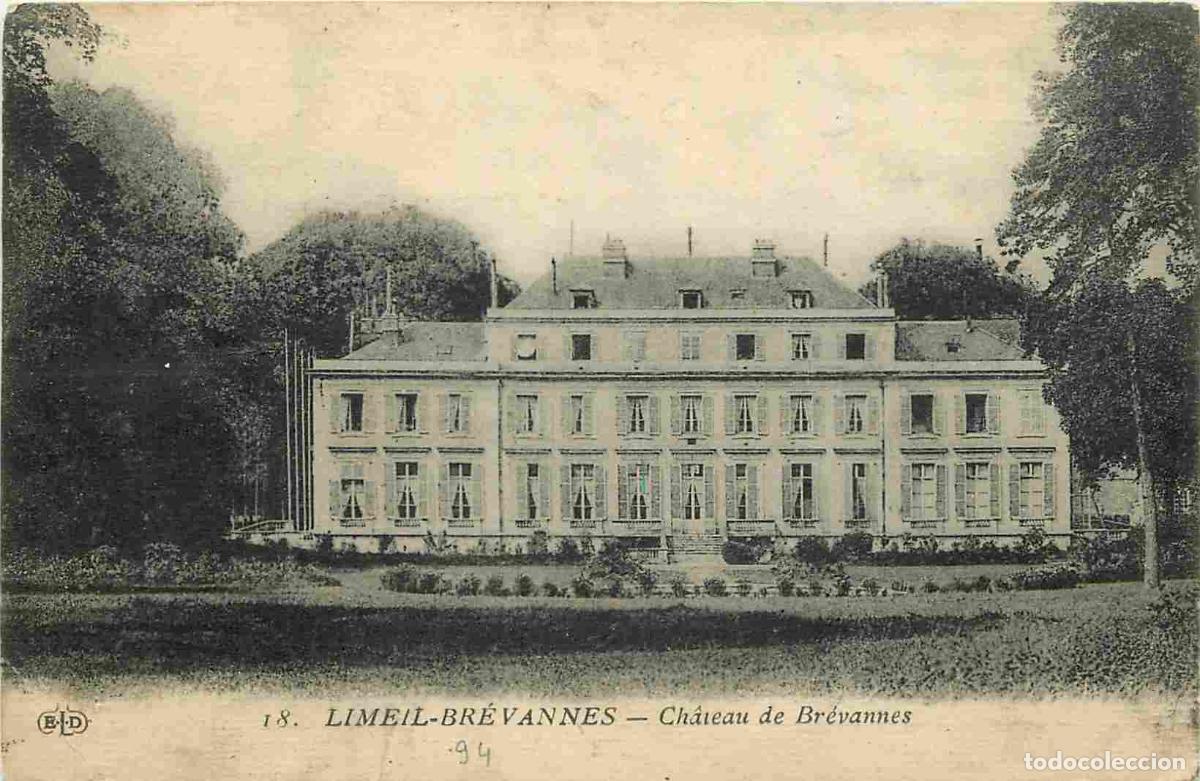 Cartes Postales: France - 94 - Limeil Brevannes - Ch&acirc;teau de Br&eacute;vannes - CPA - Correspondance - Voir Scans Recto-Vers