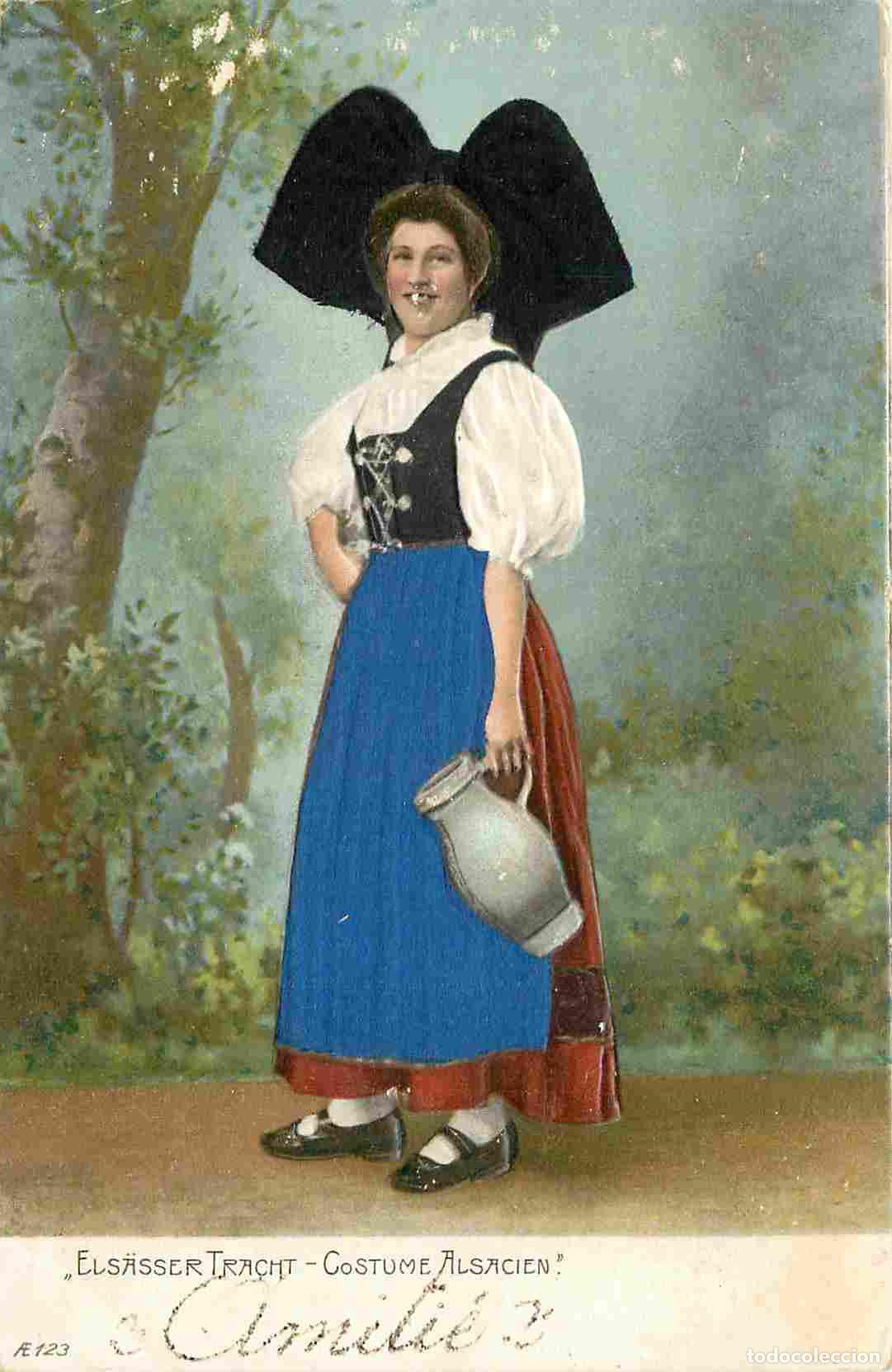 Cartes Postales: France - 67 - Bas Rhin - Costume Alsacien - Alsacienne - Folklore - Sc&egrave;nes et Types - Pr&eacute;curseur - C