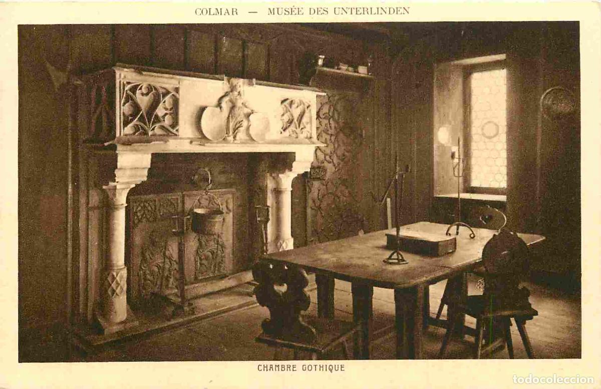 Cartes Postales: France - 68 - Colmar - Mus&eacute;e des Unterlinden - Chambre Gothique - CPA - Voir Scans Recto-Verso
