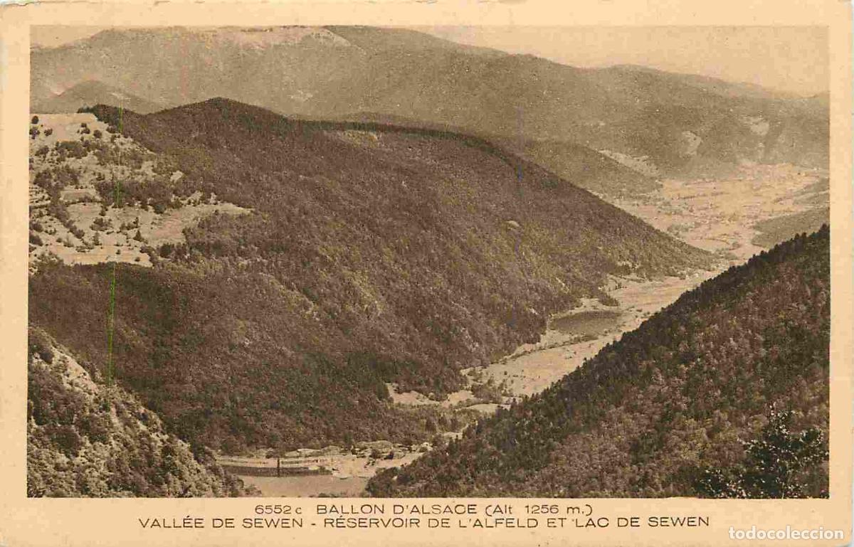 Postcards: France - 68 - Ballon d'Alsace - Vall&eacute;e de Sewen - R&eacute;servoir de l'Alfeld et Lac de Sewen - CPA - Voir