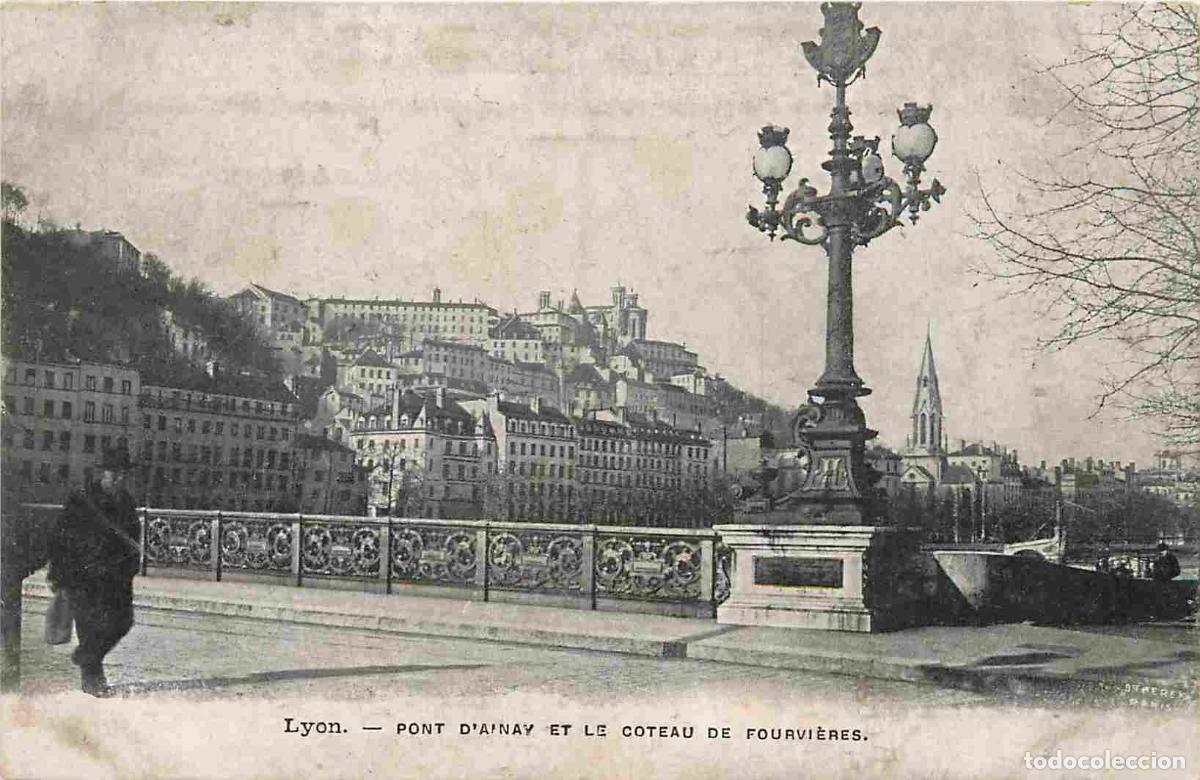 Postcards: France - 69 - Lyon - Pont d'Ainay et le Coteau de Fourvi&egrave;res - Anim&eacute;e - CPA - Voir Scans Recto-Verso