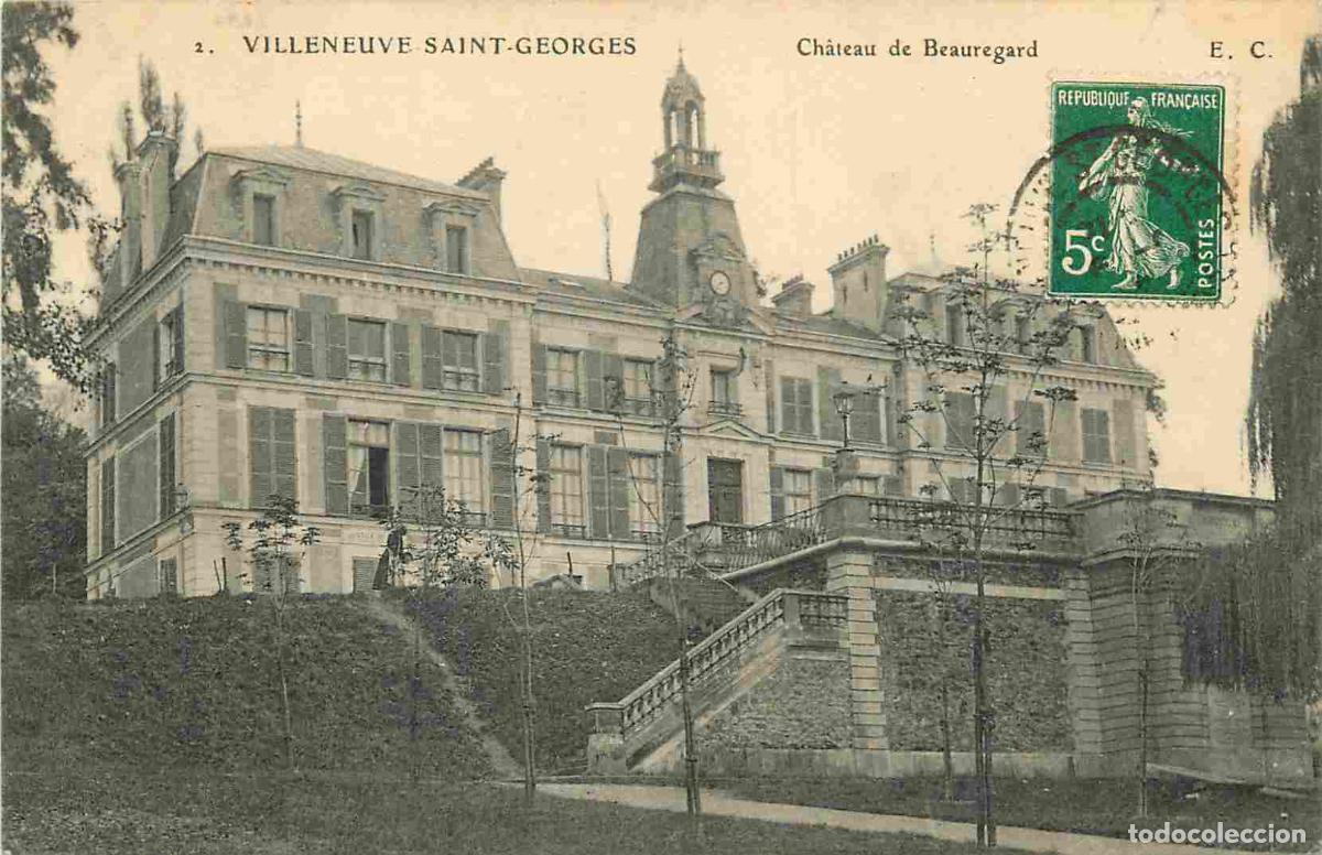 Postcards: France - 94 - Villeneuve Saint Georges - Ch&acirc;teau de Beauregard - CPA - Etat pli visible - Voir Scans