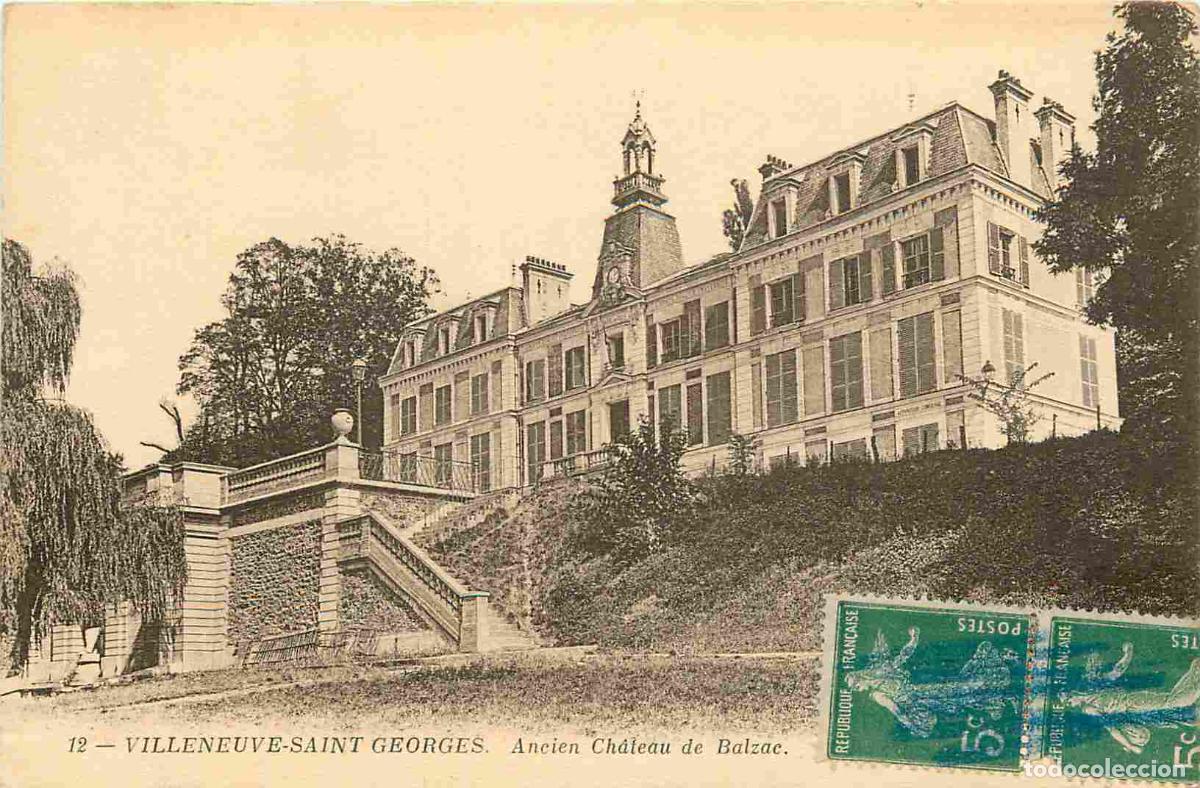 Postais: France - 94 - Villeneuve Saint Georges - Ancien Ch&acirc;teau de Balzac - CPA - Voir Scans Recto-Verso
