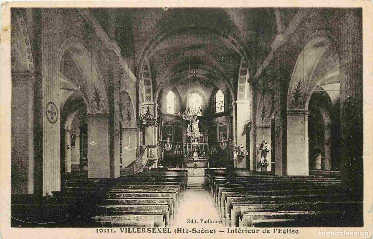 Postais: France - 70 - Villersexel - int&eacute;rieur de l'Eglise - CPA - Voir Scans Recto-Verso