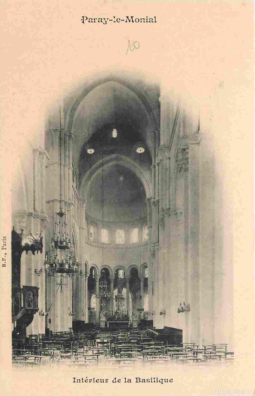 Postais: France - 71 - Paray le Monial - int&eacute;rieur de la Basilique - Pr&eacute;curseur - CPA - Voir Scans Recto-Vers