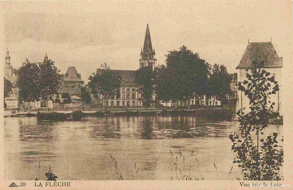 Postais: France - 72 - La Fl&egrave;che - Vue sur le Loir - CPA - Voir Scans Recto-Verso