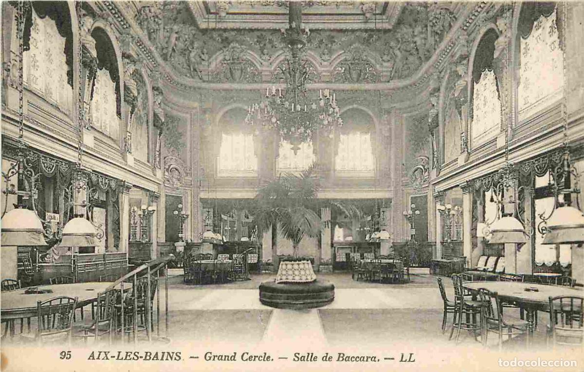 Postais: France - 73 - Aix les Bains - Le Grand Cercle - Salle de Baccara - CPA - Voir Scans Recto-Verso