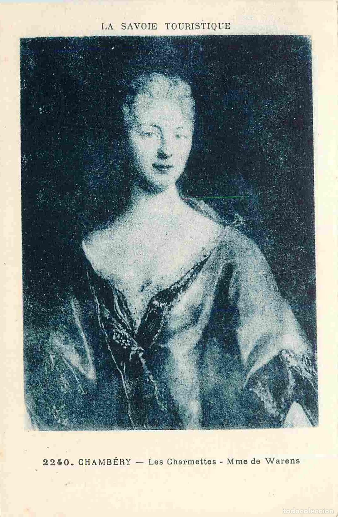 Postais: France - 73 - Chamb&eacute;ry - Les Charmettes - Portrait de Madame de Warens - Art Peinture Portrait - CPA