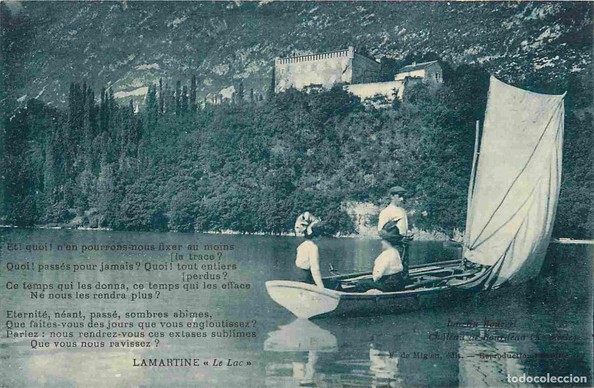 Postales: France - 73 - Lac du Bourget - Canotage - Anim&eacute;e - Voile - CPA - Voir Scans Recto-Verso