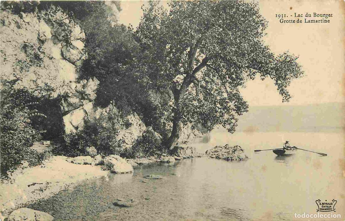 Postales: France - 73 - Lac du Bourget - Grotte de Lamartine - Anim&eacute;e - Canotage - CPA - Voir Scans Recto-Vers