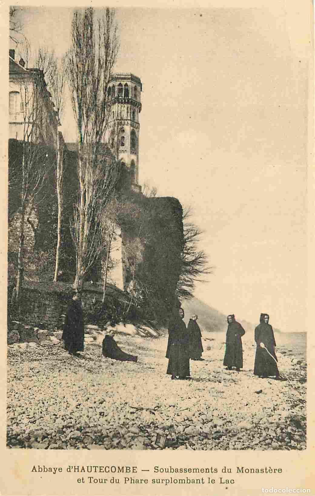 Cartes Postales: France - 73 - Saint Pierre de Curtille - Abbaye d'Hautecombe - Soubassements du Monast&egrave;re et Tour du