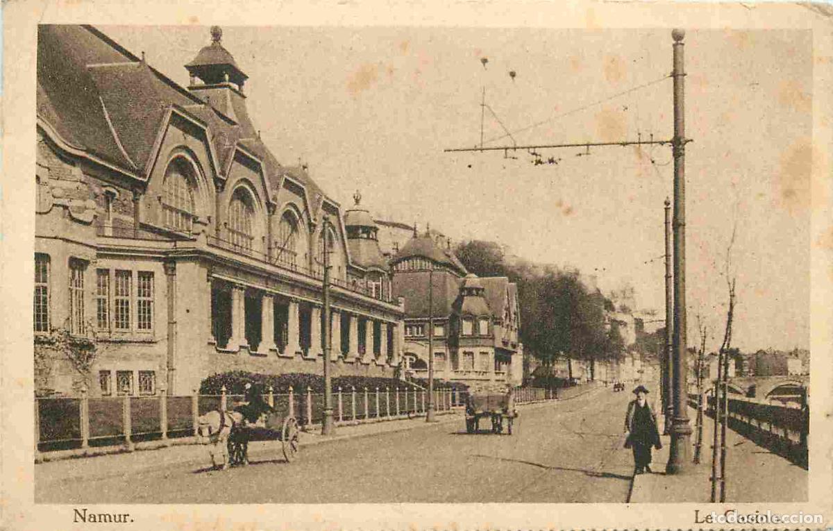 Cartes Postales: Pays - Belgique - Namur - Le Casino - Anim&eacute;e - CPA - Oblit&eacute;ration ronde de 19 - Voir Scans Recto-Ver