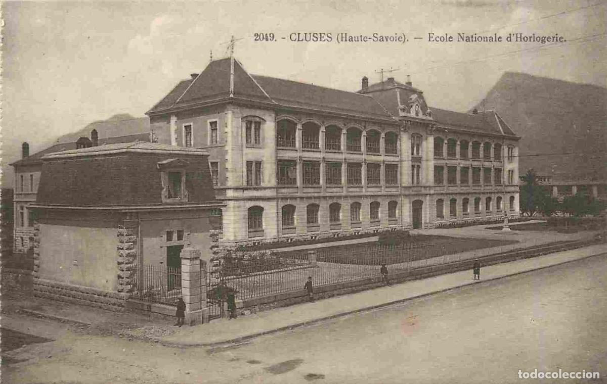 Cartes Postales: France - 74 - Cluses - Ecole Nationale d'Horlogerie - Anim&eacute;e - CPA - Etat Carte provenant d'un Carne