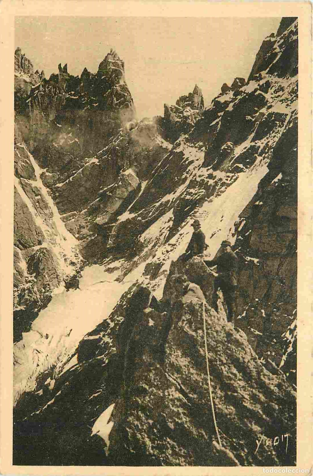 Cartes Postales: France - 74 - Chamonix - Mont Blanc - Aiguilles de Chamonix - Aiguilles de Blaiti&egrave;re 3522 m - Vue du