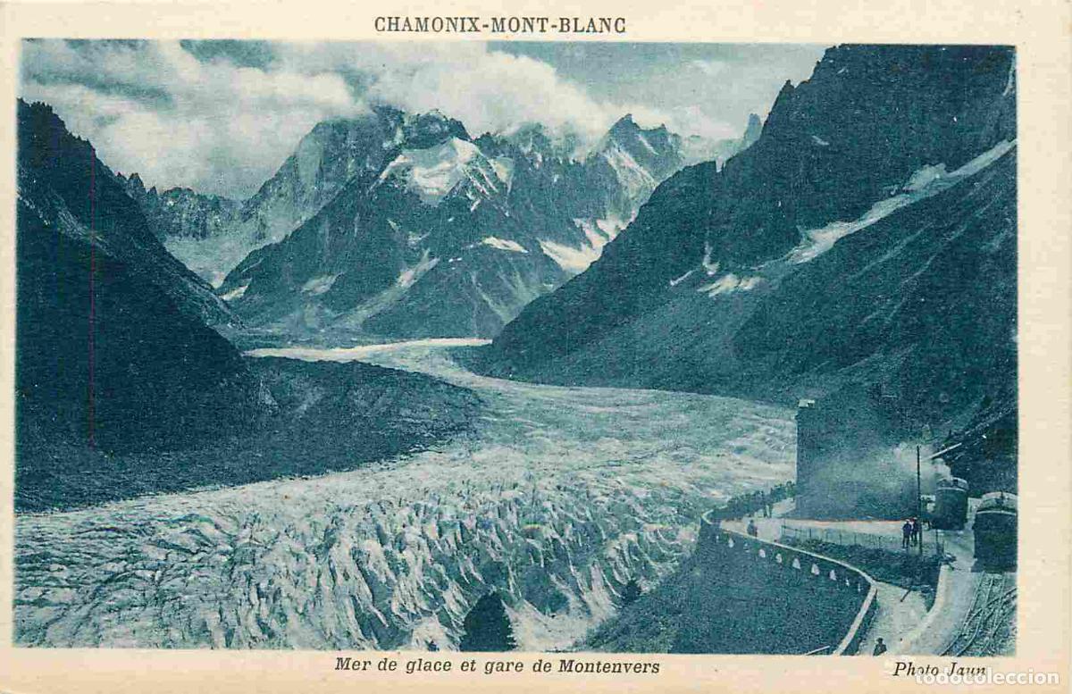 Cartes Postales: France - 74 - Chamonix - Mont Blanc - Mer de glace et gare de Montenvers - CPA - Voir Scans Recto-Ve