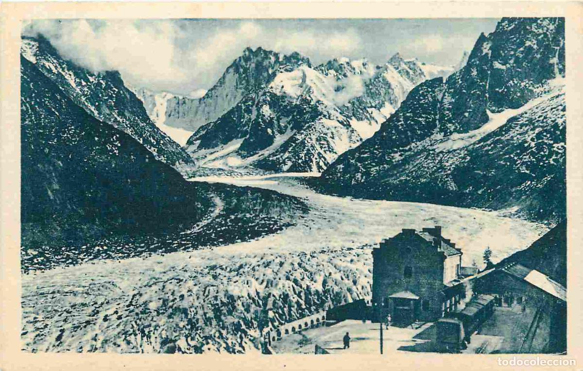 Cartes Postales: France - 74 - Chamonix - Mont Blanc - La Mer de Glace vue du Montenvers - Gare - CPA - Voir Scans Re
