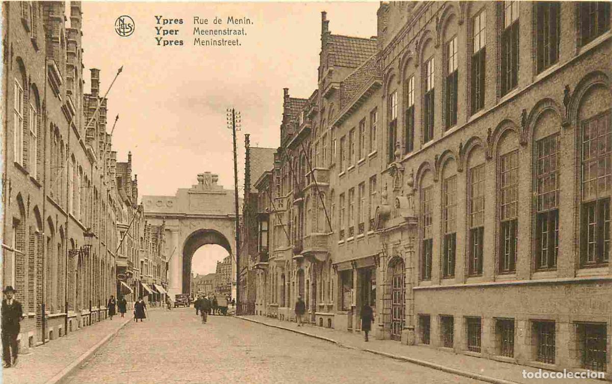 Cartes Postales: Pays - Belgique - Ypres - Ieper - Rue de Menin - Anim&eacute;e - CPA - Carte Neuve - Voir Scans Recto-Verso