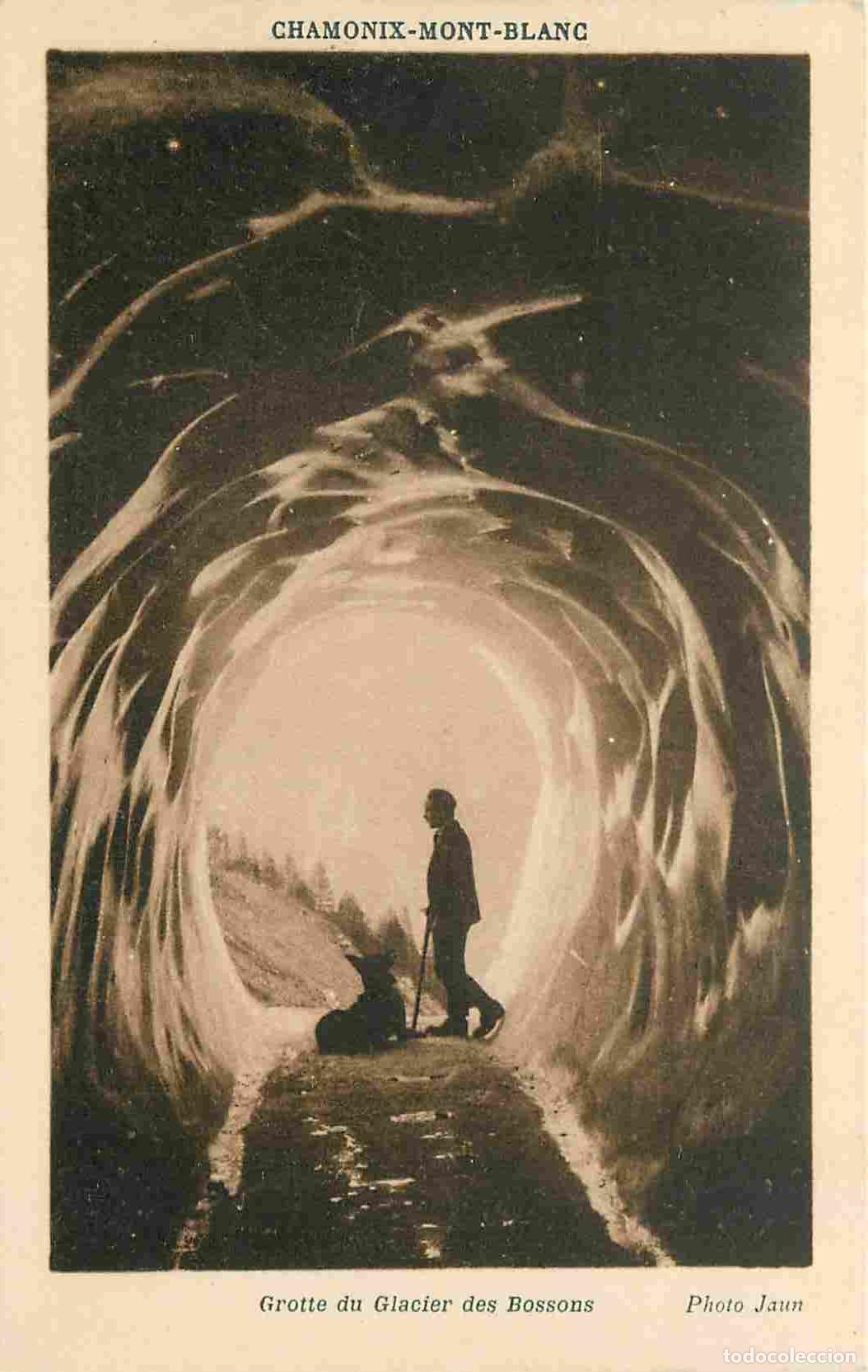 Cartoline: France - 74 - Chamonix - Mont Blanc - Grotte du Glacier des Bossons - Anim&eacute;e - CPA - Voir Scans Rect