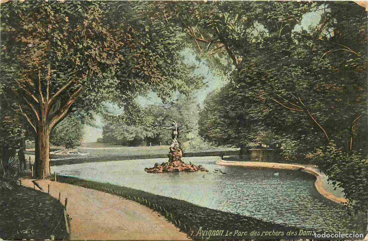 Postcards: France - 84 - Avignon - Parc des rochers des Doms - Coloris&eacute;e - CPA - Voir Scans Recto-Verso