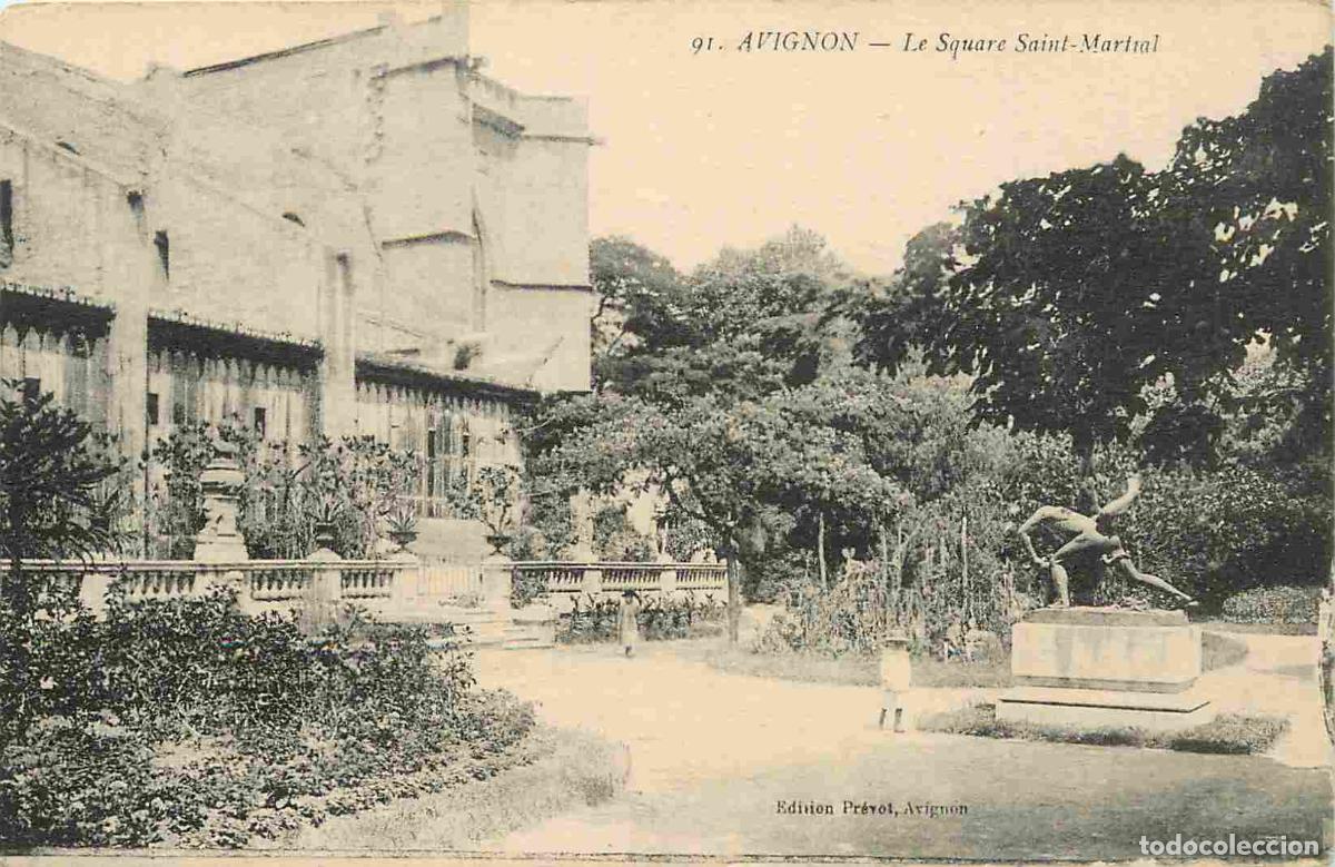 Postcards: France - 84 - Avignon - Square Saint Martial - Anim&eacute;e - CPA - Voir Scans Recto-Verso