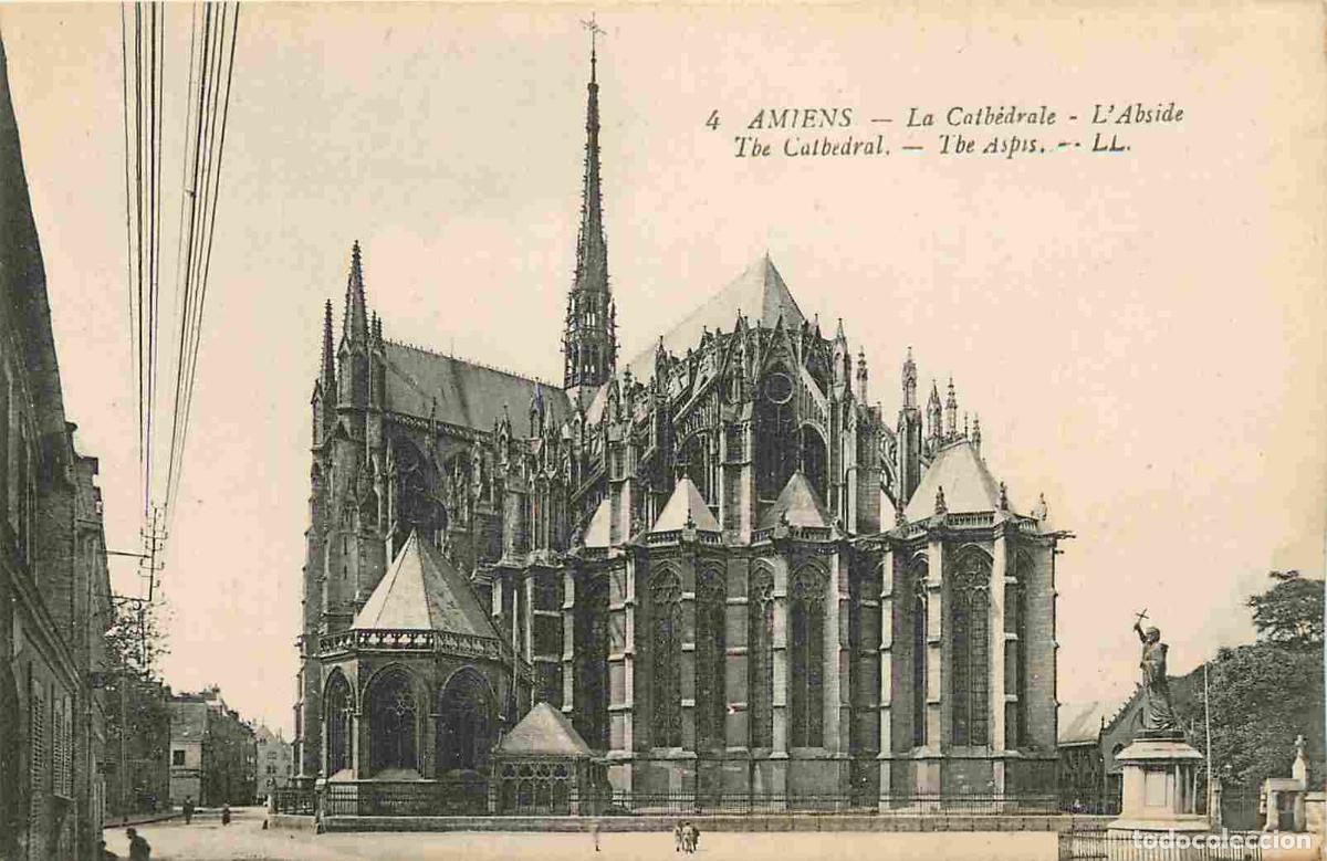 Postcards: France - 80 - Amiens - Cath&eacute;drale Notre Dame - abside - CPA - Voir Scans Recto-Verso