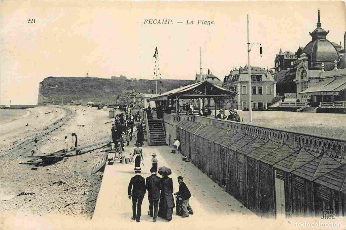 Cartes Postales: France - 76 - F&eacute;camp - La Plage - Anim&eacute;e - CPA - Voir Scans Recto-Verso