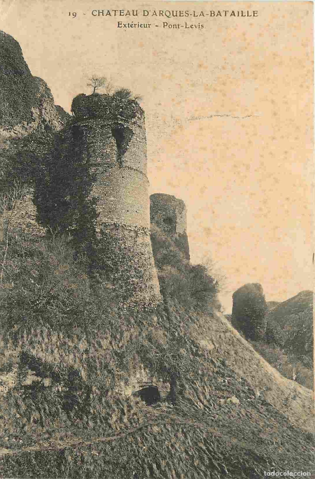 Cartes Postales: France - 76 - Arques la Bataille - Le Ch&acirc;teau - Pont levis - CPA - Voir Scans Recto-Verso