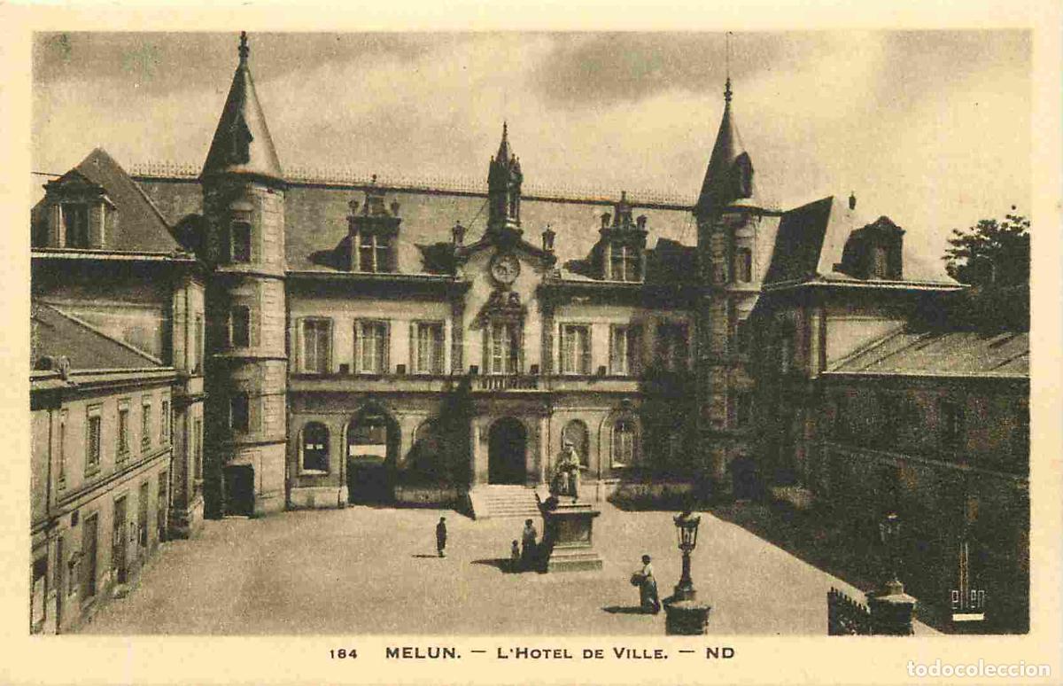Postkarten: France - 77 - Melun - Hotel de Ville - CPA - Voir Scans Recto-Verso