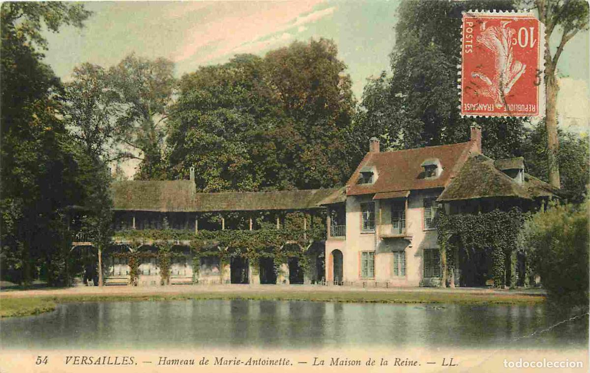 Postkarten: France - 78 - Versailles - Hameau de Marie Antoinette - La Maison de la Reine - Coloris&eacute;e - Correspo
