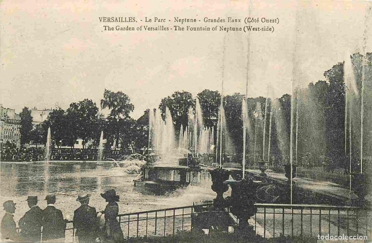 Postkarten: France - 78 - Versailles - Le Parc - Neptune - Grande Eaux - Anim&eacute;e - CPA - Voir Scans Recto-Verso