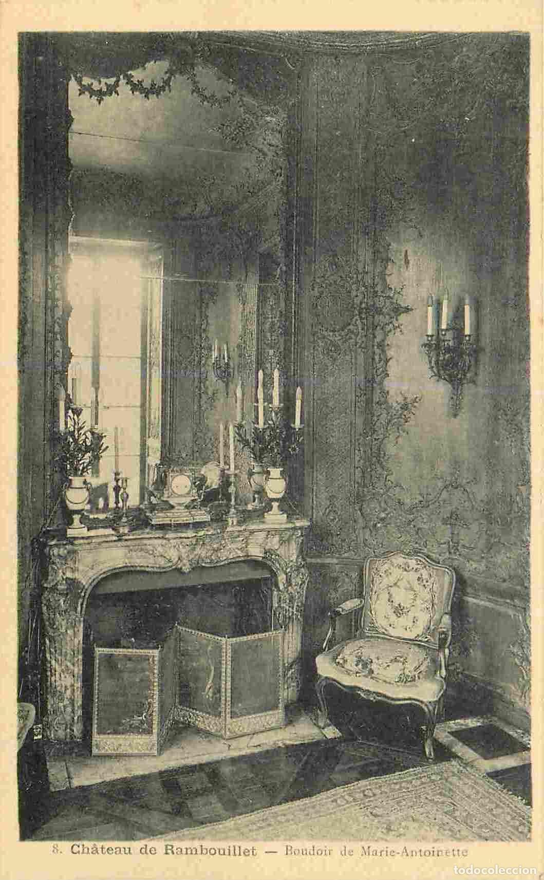 Cartes Postales: France - 78 - Rambouillet - int&eacute;rieur du Ch&acirc;teau - Boudoir de Marie-Antoinette - CPA - Etat Carte pr
