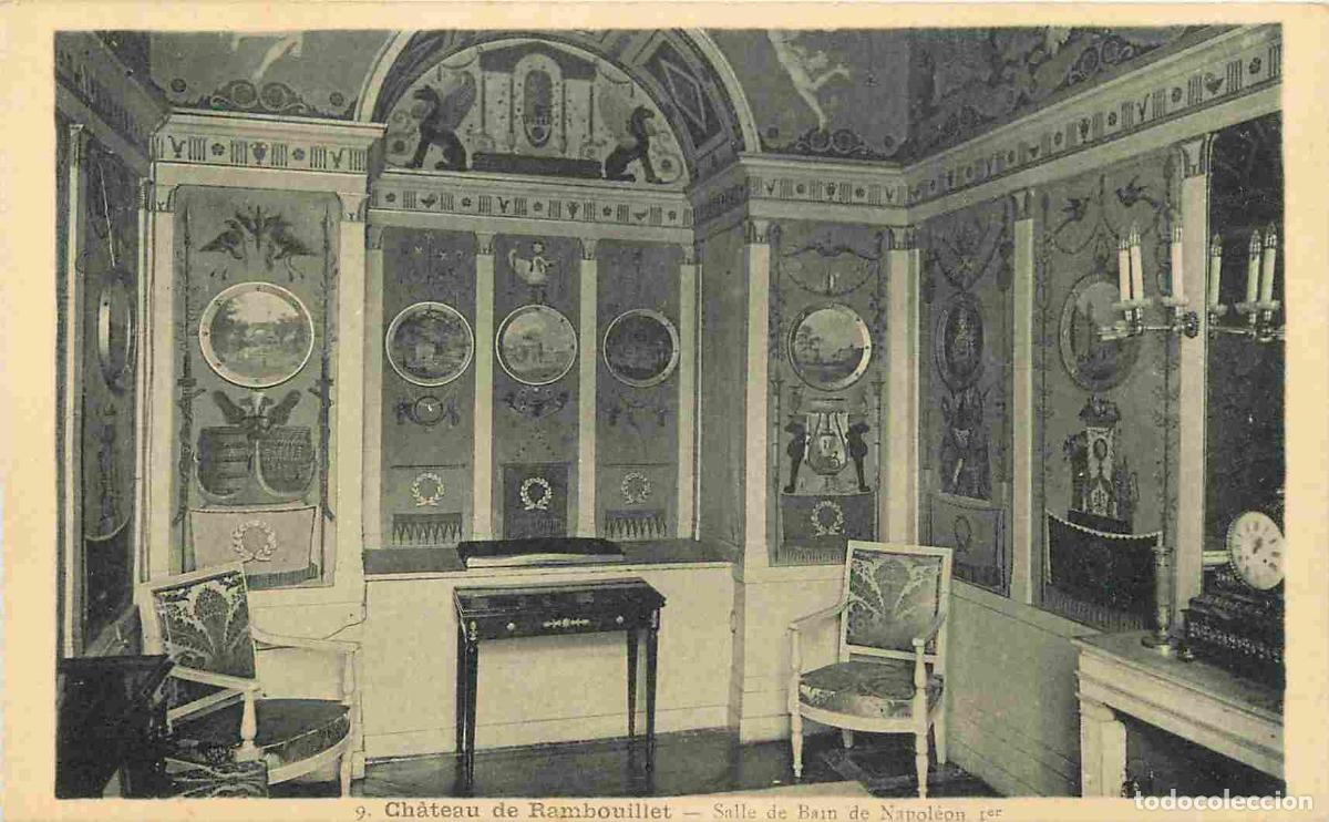 Cartes Postales: France - 78 - Rambouillet - int&eacute;rieur du Ch&acirc;teau - Sale de Bain de Napol&eacute;on Ier - CPA - Etat Carte p