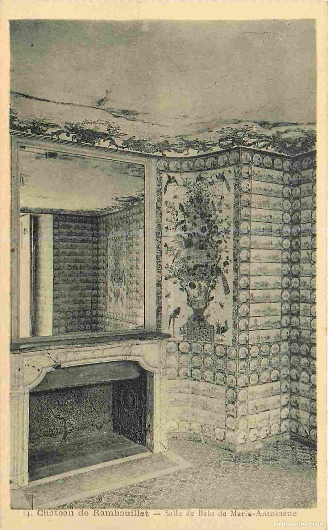 Cartes Postales: France - 78 - Rambouillet - int&eacute;rieur du Ch&acirc;teau - Salle de Bain de Marie-Antoinette - CPA - Etat Ca