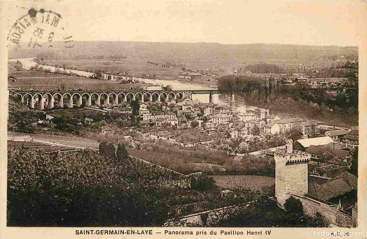 Cartes Postales: France - 78 - Saint Germain en Laye - Panorama pris du Pavillon Henri IV - CPA - Oblit&eacute;ration ronde