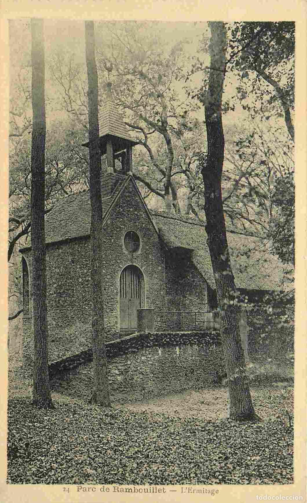 Cartes Postales: France - 78 - Rambouillet - Le Parc - L'Ermitage - CPA - Etat Carte provenant d'un Carnet - Voir Sca