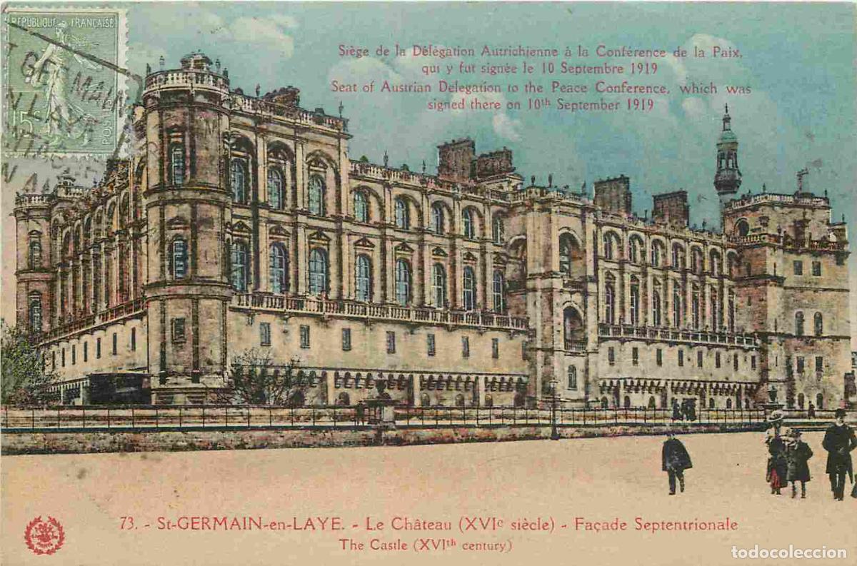 Cartes Postales: France - 78 - Saint Germain en Laye - Le Ch&acirc;teau - Fa&ccedil;ade septentrionale - Coloris&eacute;e - CPA - Voir Sc