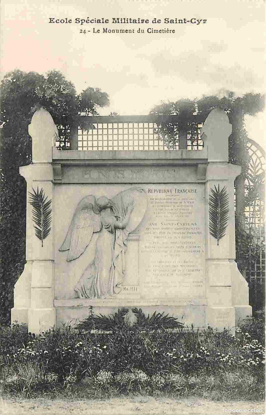 Cartes Postales: France - 78 - Saint Cyr l'Ecole - Ecole Sp&eacute;ciale Militaire - Le Monument du Cimeti&egrave;re - CPA - Voir S