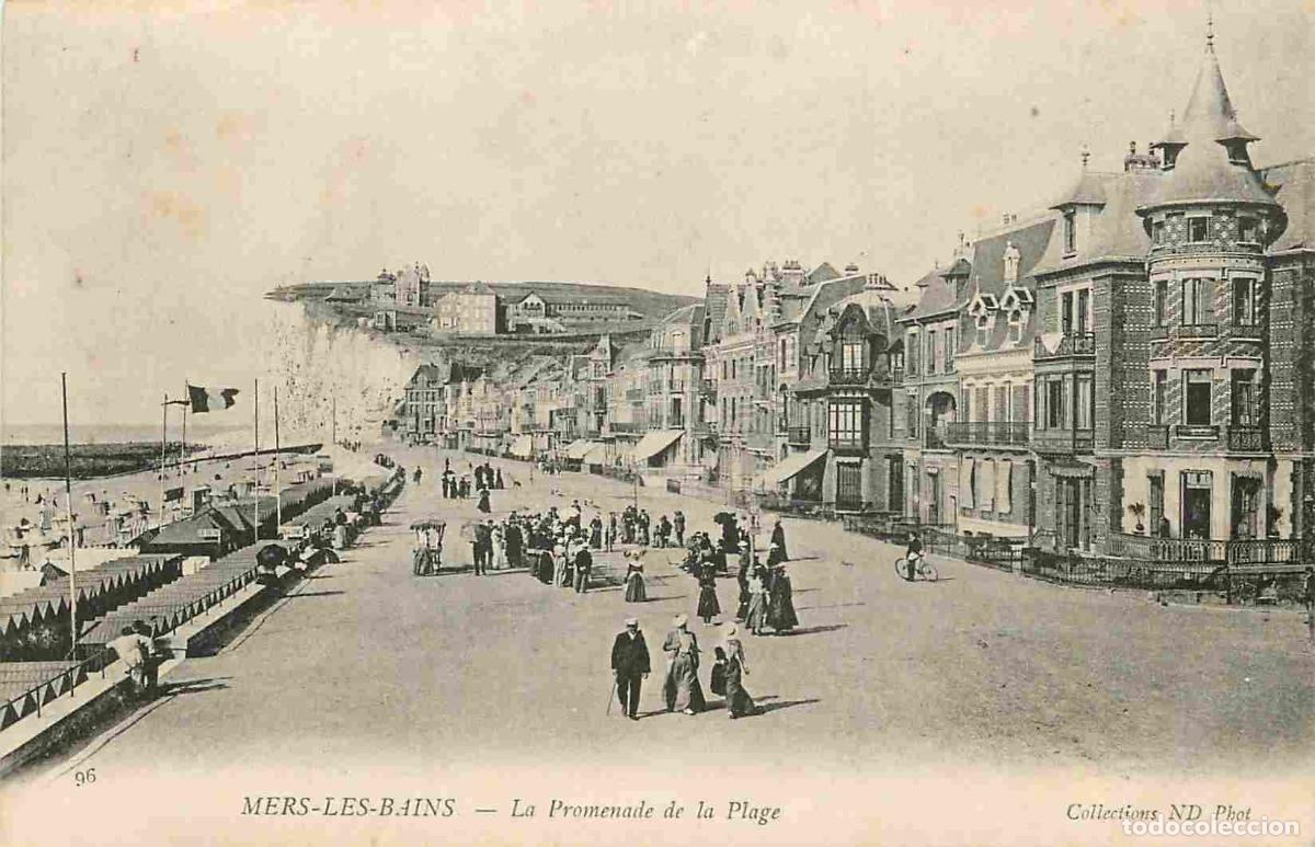Cartes Postales: France - 80 - Mers les Bains - La Promenade de la Plage - Anim&eacute;e - CPA - Carte Neuve - Voir Scans Re
