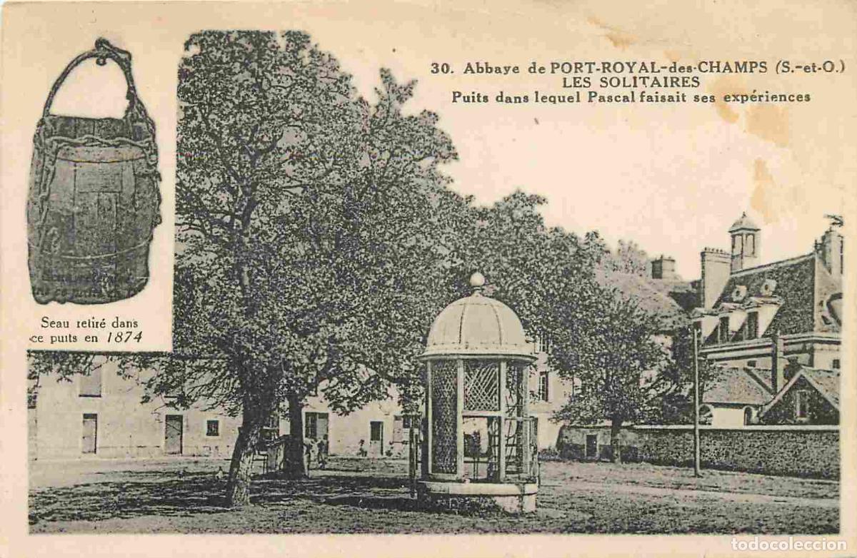 Cartes Postales: France - 78 - Magny les Hameaux - Abbaye de Pot Royal des Champs - Les Solitaires - Puits dans leque