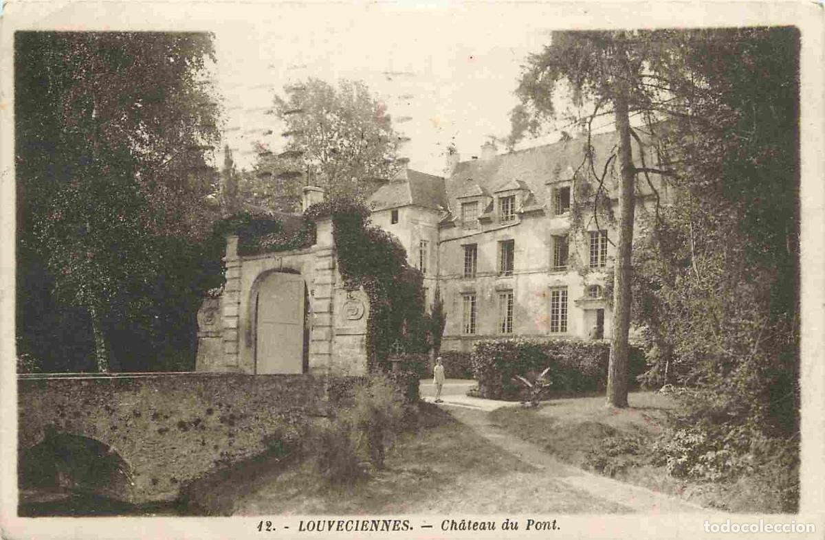 Cartes Postales: France - 78 - Louveciennes - Ch&acirc;teau du Pont - Ch&acirc;teau du Pont - Anim&eacute;e - CPA - Oblit&eacute;ration ronde d