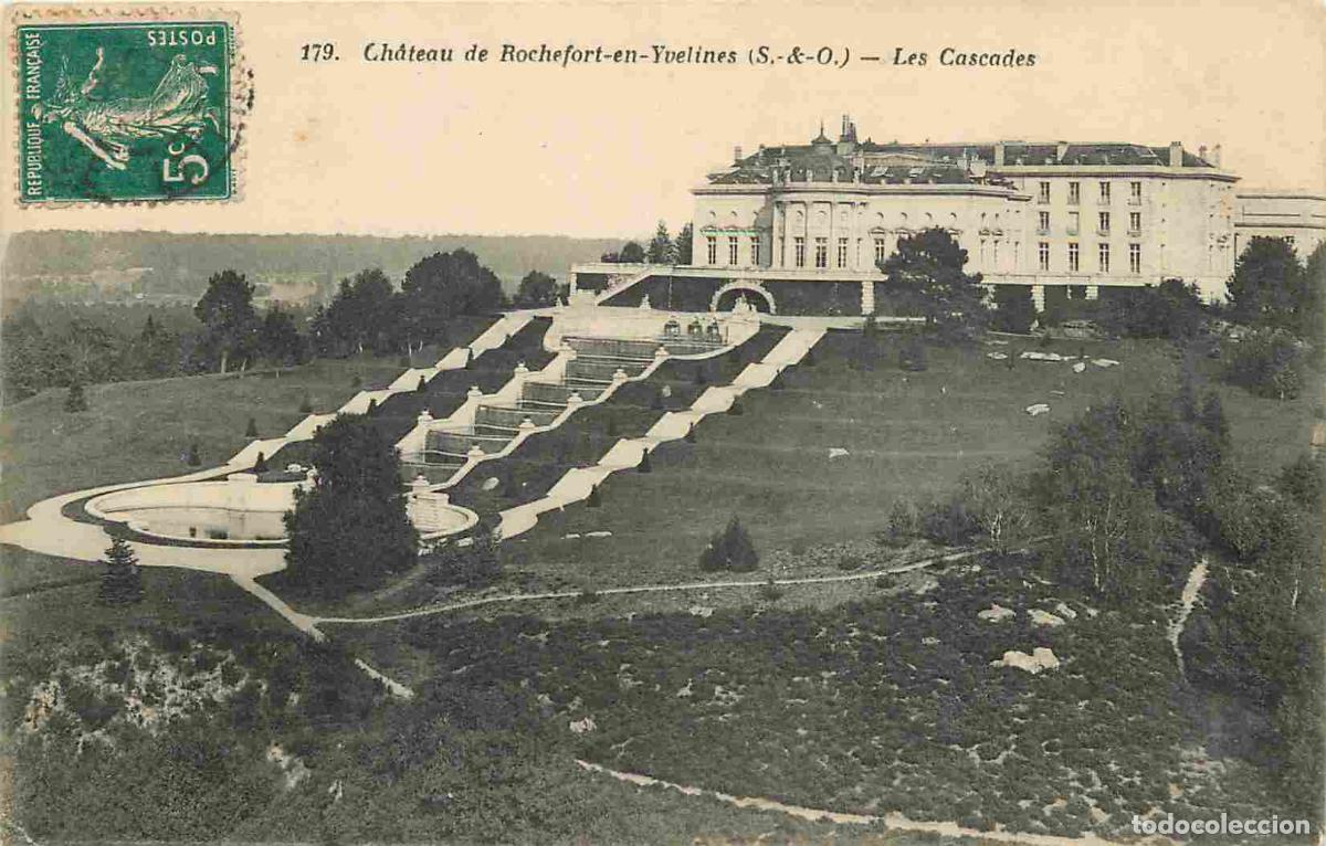 Cartoline: France - 78 - Rochefort en Yvelines - Le Ch&acirc;teau - Les Cascades - CPA - Voir Scans Recto-Verso