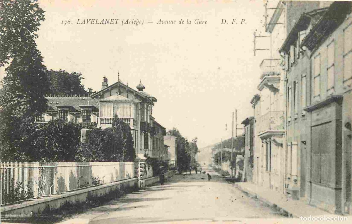 Postcards: France - 09 - Lavelanet - Avenue de la Gare - CPA - Voir Scans Recto-Verso