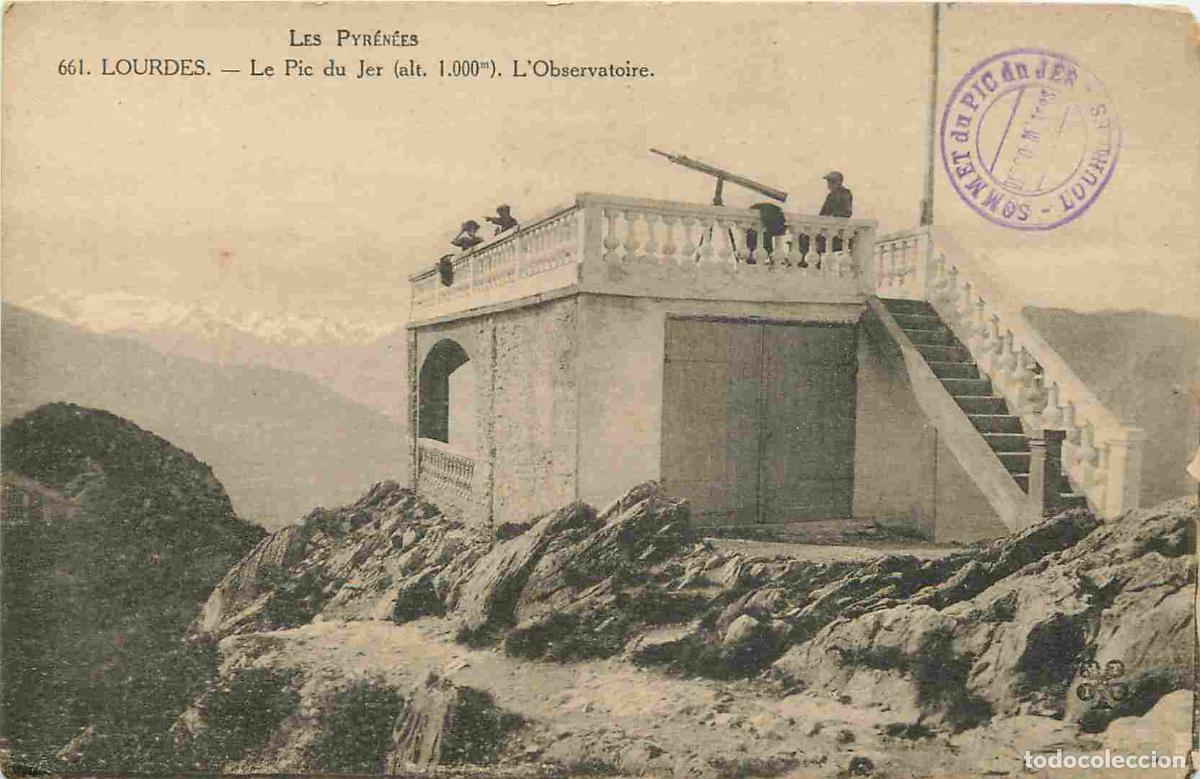 Postcards: France - 65 - Lourdes - Le Pic du Jer - L'Observatoire - Anim&eacute;e - CPA - Voir Scans Recto-Verso