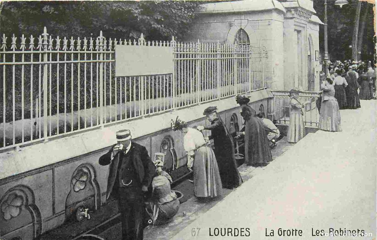 Postcards: France - 65 - Lourdes - La Grotte - Les Robinets - Anim&eacute;e - CPA - Voir Scans Recto-Verso